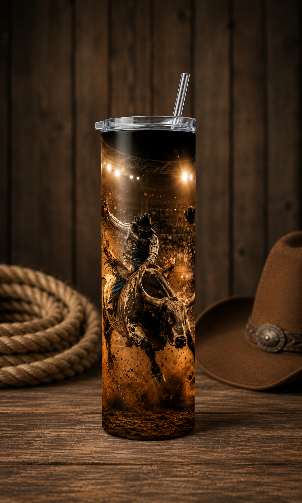 30 oz Skinny Tumbler - Buck Wild Glory