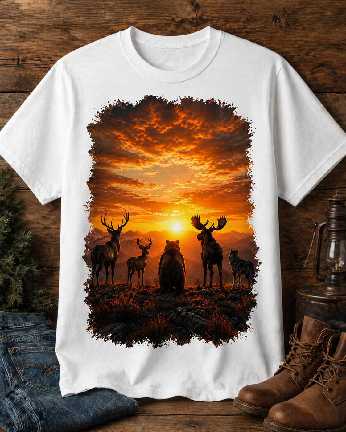 White Sublimation T-Shirt - Guardians of the Horizon