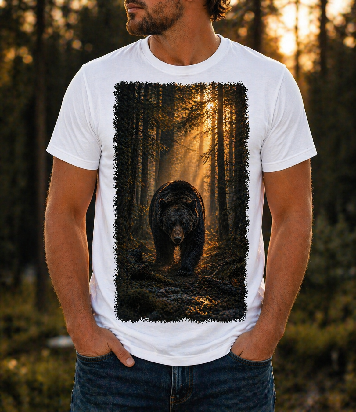 Sublimation T-Shirt - Shadow Walker Bear