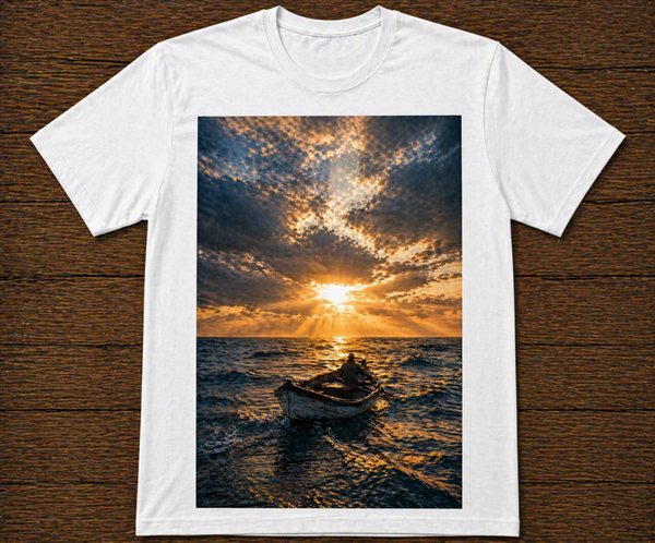 Sublimation T-Shirt - Faith Through the Waves