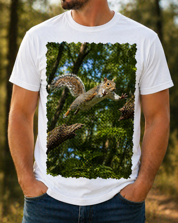 Sublimation T-Shirt - Forest Flight Squirrel