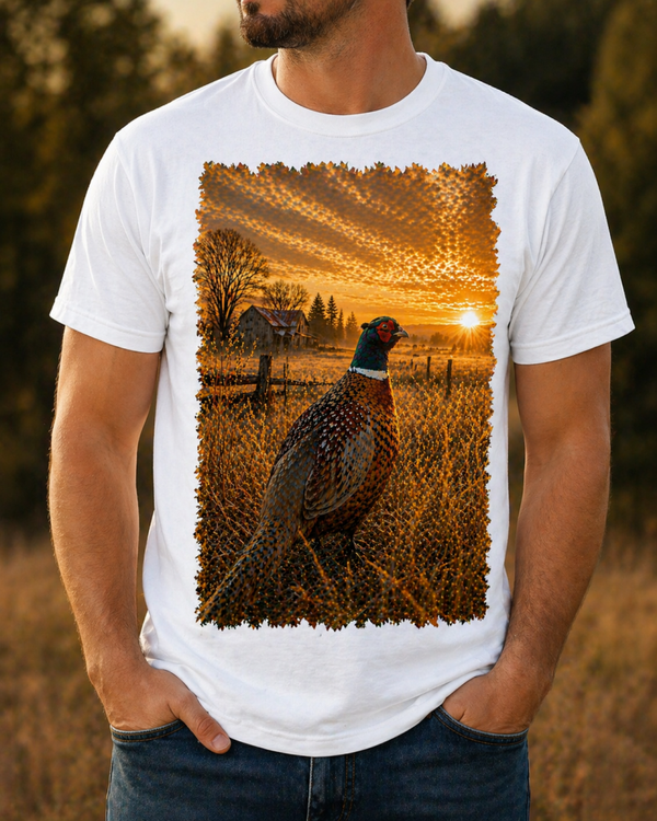 Sublimation T-Shirt - Heartland Pheasant Dawn