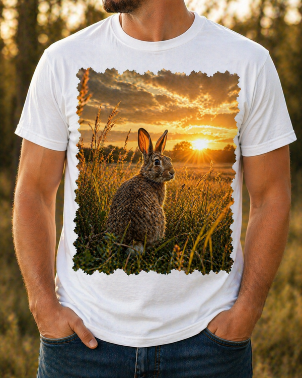 Sublimation T-Shirt - Silent Sunrise Rabbit