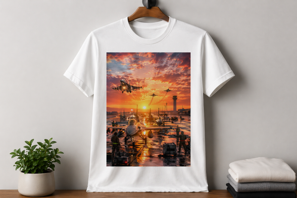 Sublimation T-Shirt - Wings of Fire: Mission at Dawn Sky