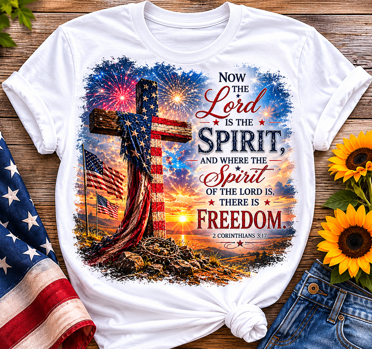 Sublimation Shirt - Freedom Through Christ