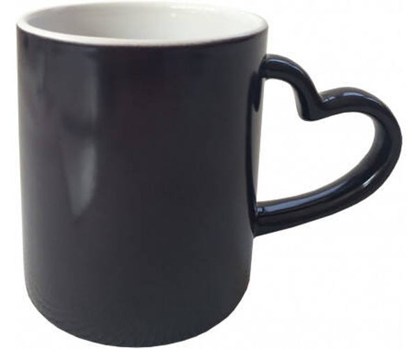 Tazza magica manico cuore