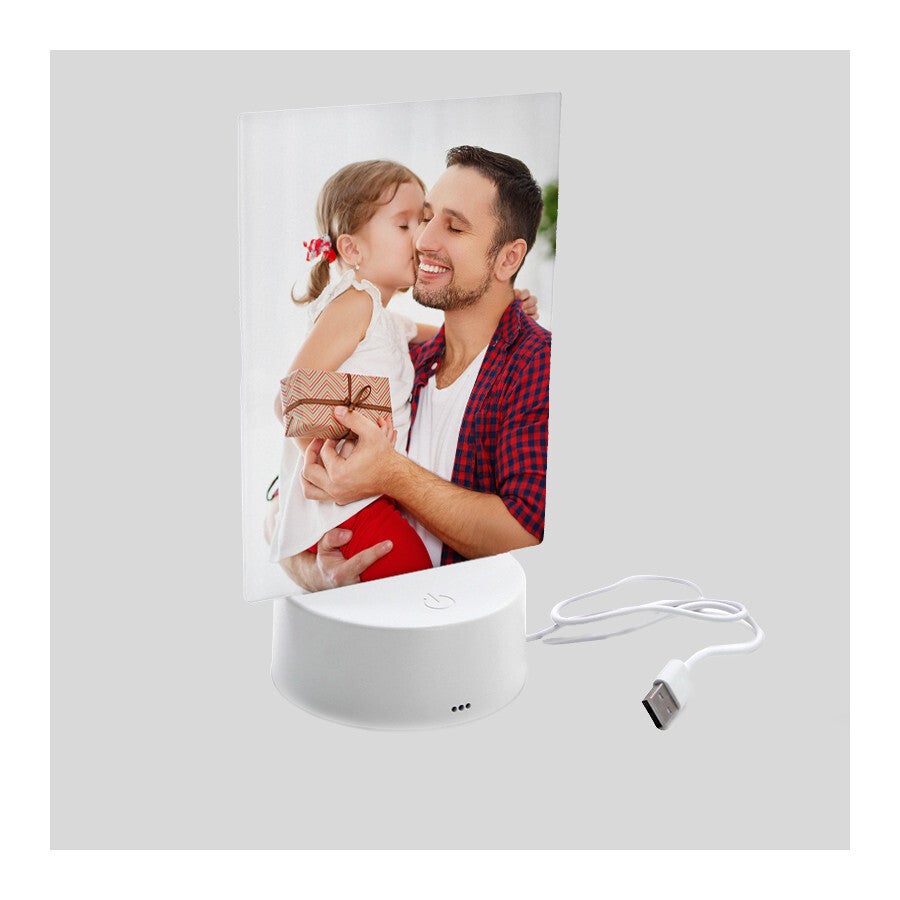 Base LED Multicolor con Plexy