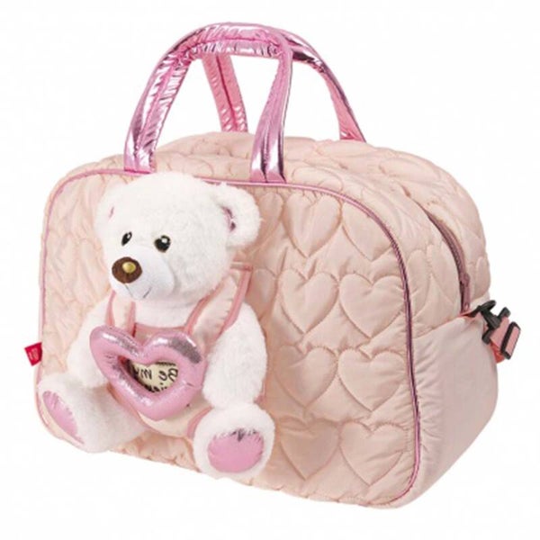 Borsa Bowling Orso Con Cuore Perletti