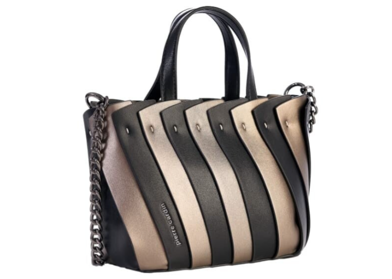 BORSA A MANO CON TRACOLLA IN ECOPELLE PIERRE CARDIN