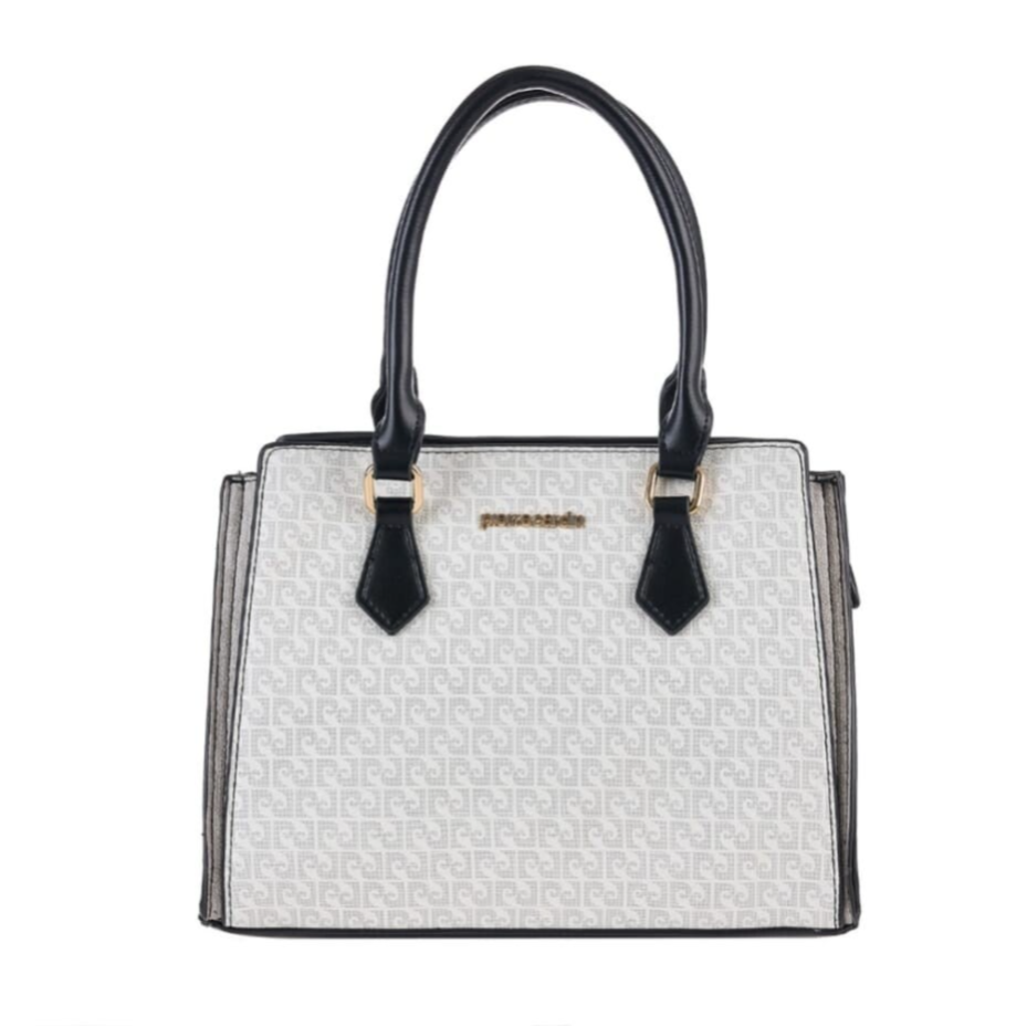 BORSA A MANO LOGATA CON TRACOLLA IN ECOPELLE PIERRE CARDIN