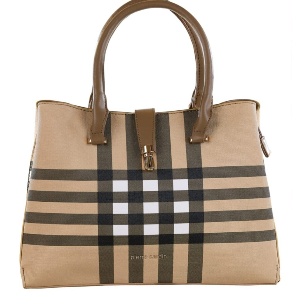 BORSA A SPALLA CON TRACOLLA IN ECOPELLE PIERRE CARDIN