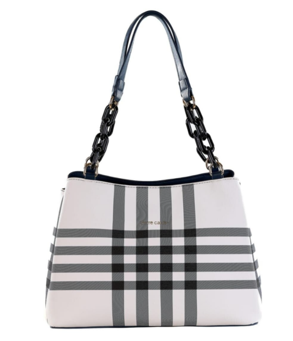 BORSA A SPALLA CON TRACOLLA IN ECOPELLE PIERRE CARDIN