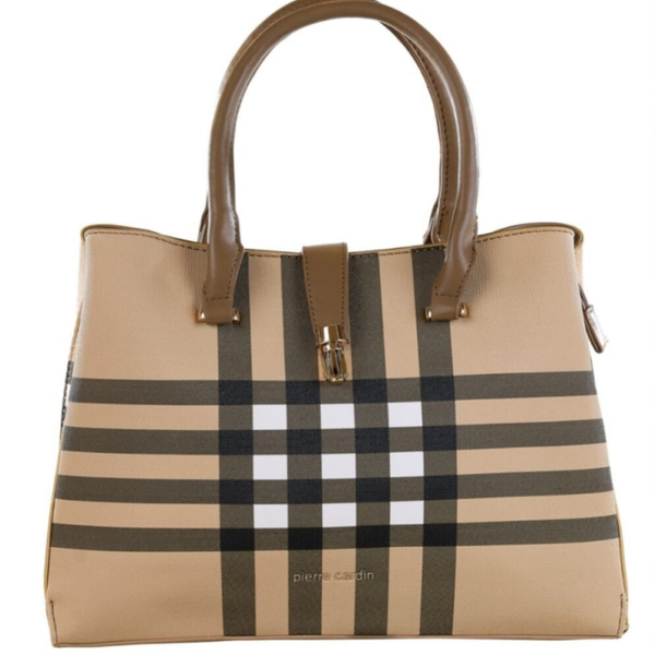 BORSA A SPALLA CON TRACOLLA IN ECOPELLE PIERRE CARDIN