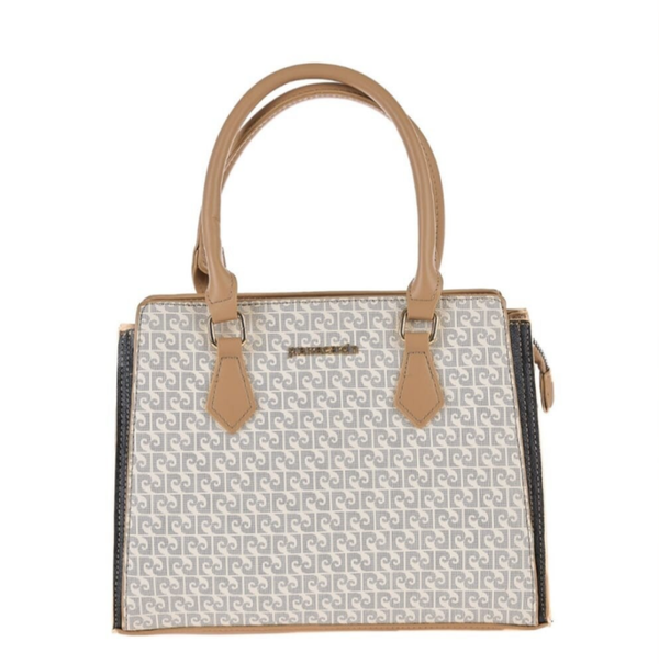 BORSA A MANO LOGATA CON TRACOLLA IN ECOPELLE PIERRE CARDIN