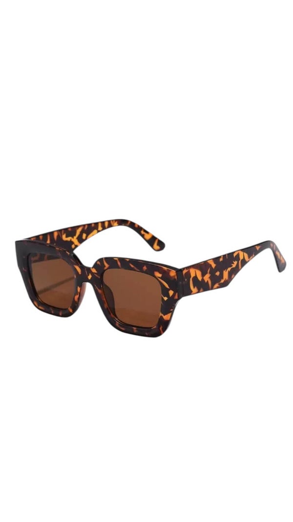 Zonnebril panter kleur