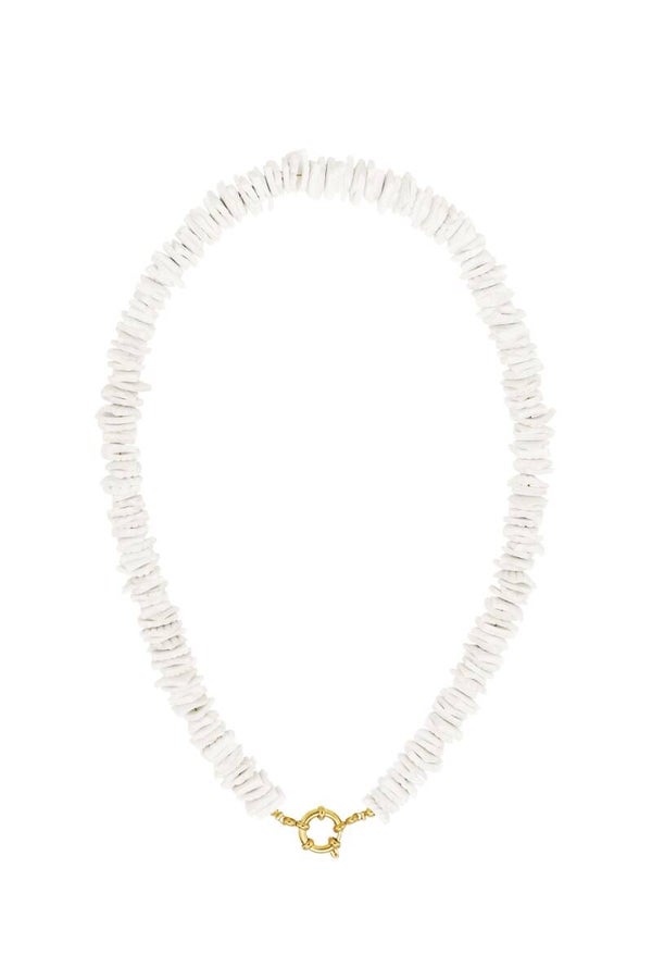 Noa ketting wit goud