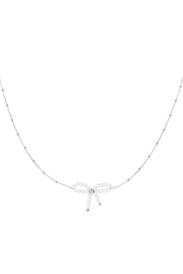 Jasmijn ketting zilver