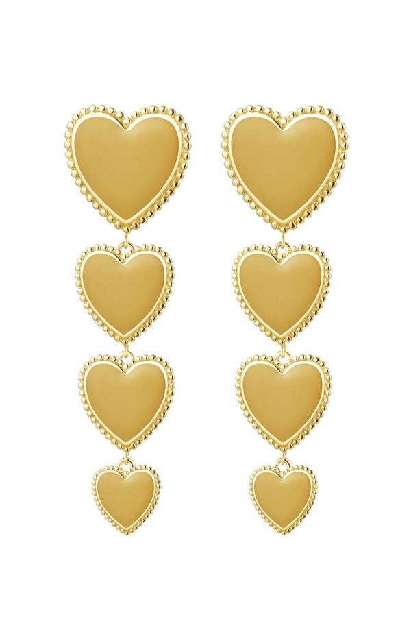 Anna oorbellen goud
