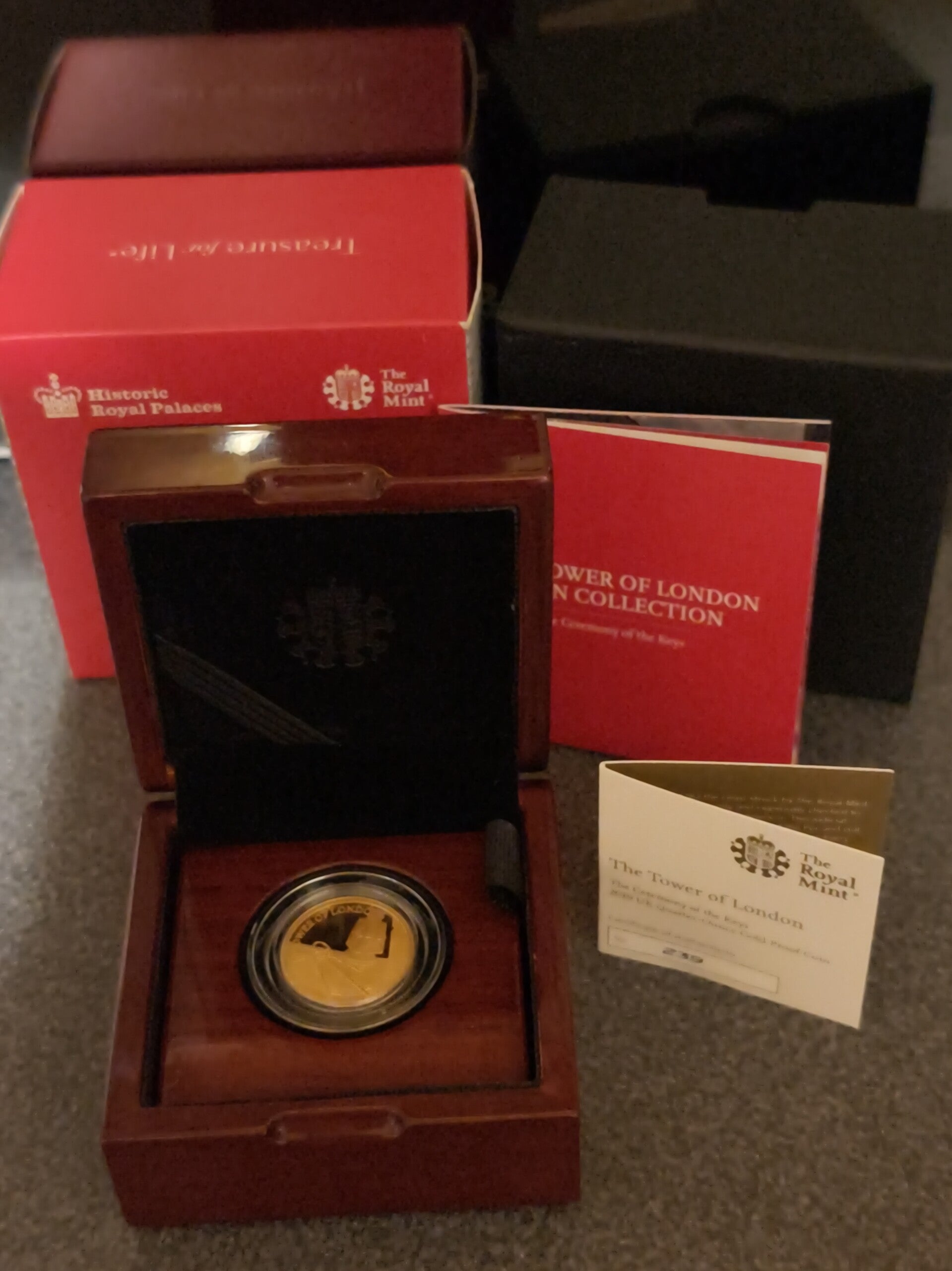 2019 Royal Mint 1/4 Ounce Fine Gold Proof Coin