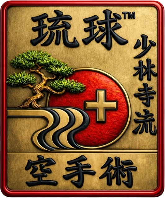 Official Ryukyu Shorinji-Ryu Karate Association Black Belt Club Emblem