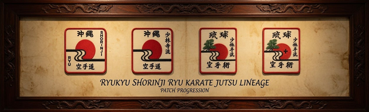 Ryukyu Shorinji-Ryu Karate Jutsu Original School Patch