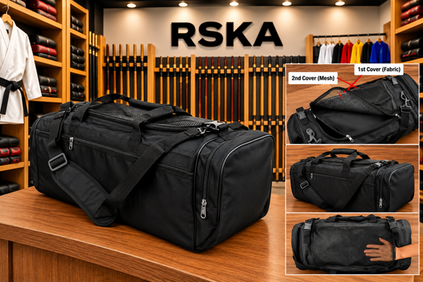 Deluxe 28" Martial Arts Gear Bag – Extra-Large Equipment Duffel