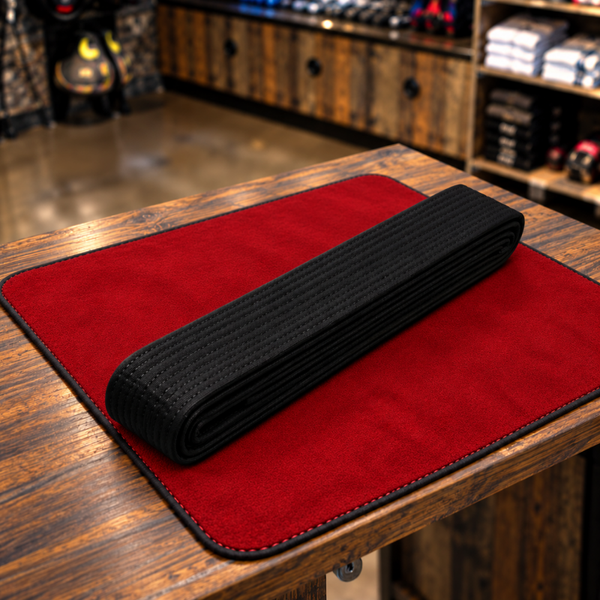 Extra-Thick Soft Grade Martial Arts Black Belt – Available in 3 Widths