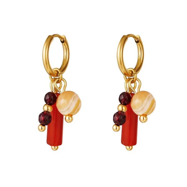 Oorbellen Charm - Goud