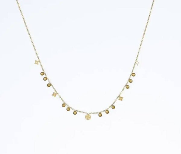 Ketting 3 klaver - goud