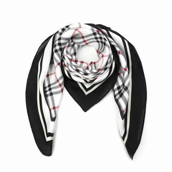 Sjaal zome ruit print - vierkant