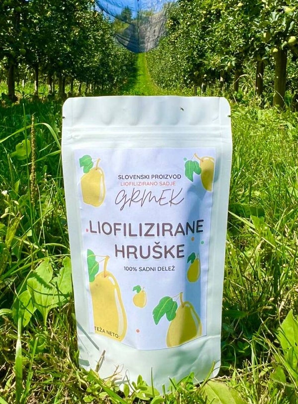 LIOFILIZIRANE HRUŠKE