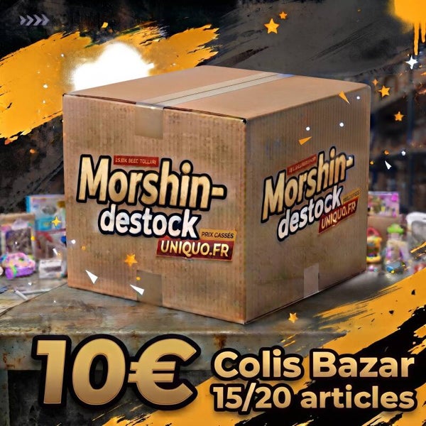 Colis bazar 15/20 articles