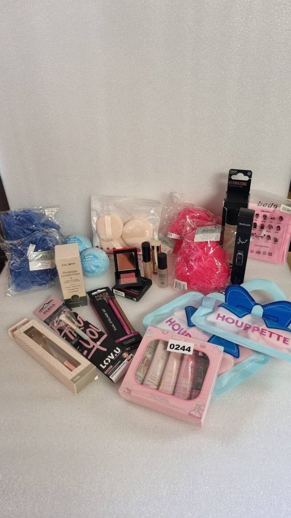 Lot d'articles soins beauté