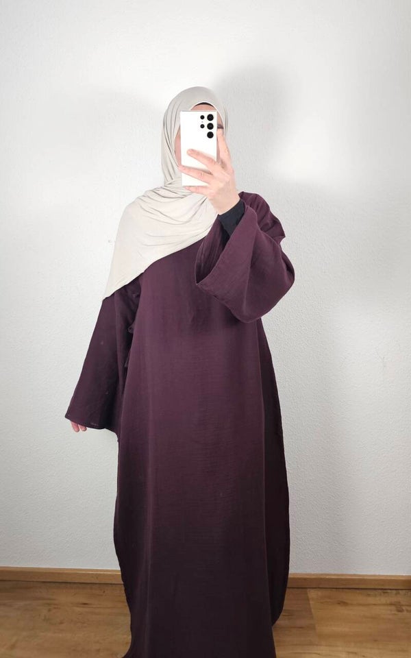 Abaya Layel musselin