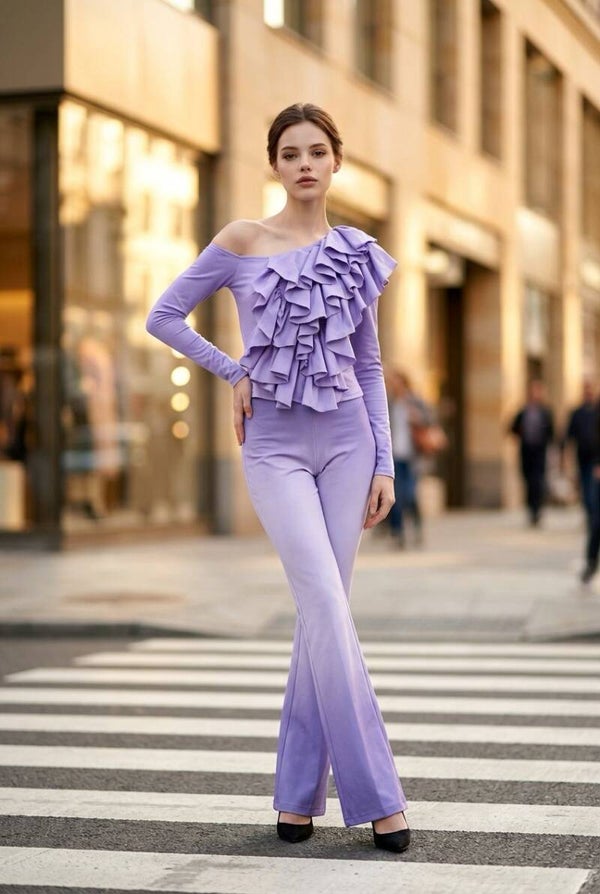 Jumpsuit monospalla Rousche