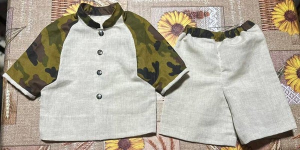 Completo Camouflage bimbo