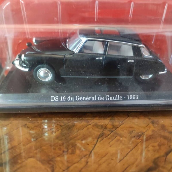 CITROEN DS 19 GLD DE GAULE 1963  1/43 ATLAS