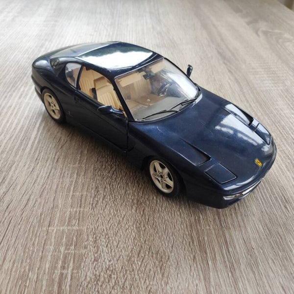 FERRARI 456 GT 1992 bleue 1/18 BURAGO