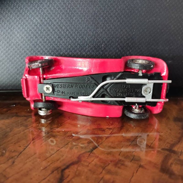 JAGUAR WM WMS 11 1938 JAGUAR SS 100 3.5 LITRE RED  1/43 Western Models