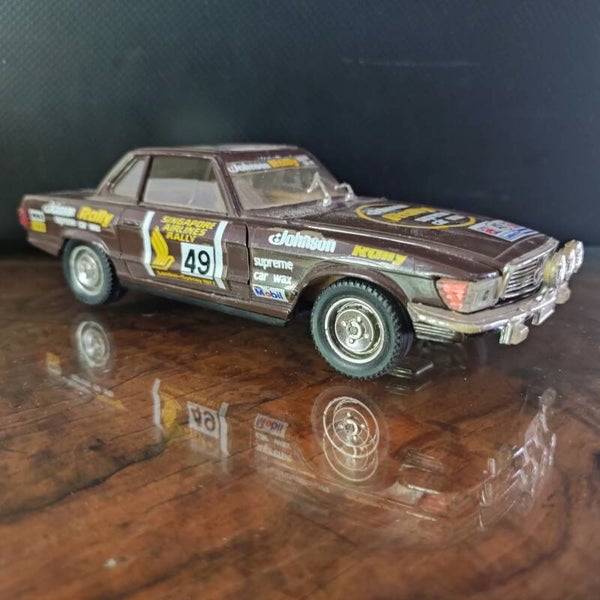 MERCEDES-BENZ 450 SL Singapore airlines rally cod S 86  1/25  Polistil