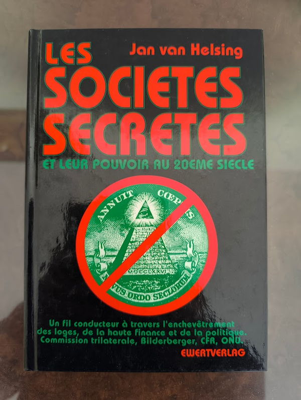 livre Les sociétés secrètes et leur pouvoir au 20ème siècle