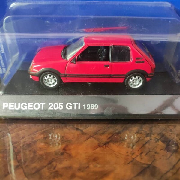 PEUGEOT 205 GTi 1,9 L 1989 Rouge   1/43 NOREV HACHETTE