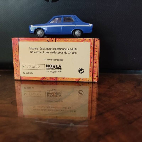 RENAULT  12 GORDINI  1/43 NOREV HACHETTE