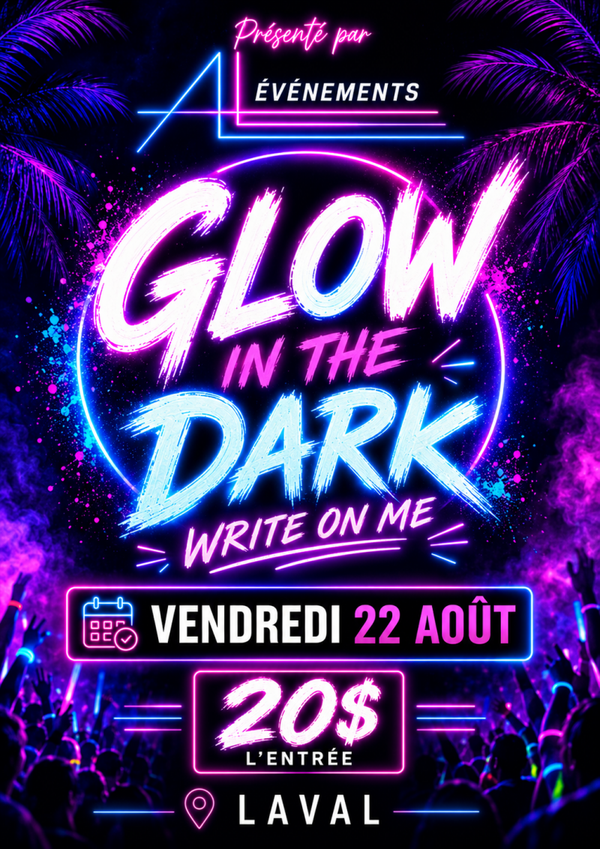GLOW IN THE DARK PARTY