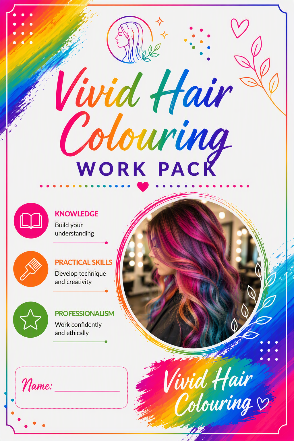 Vivid Hair Colouring Workpack