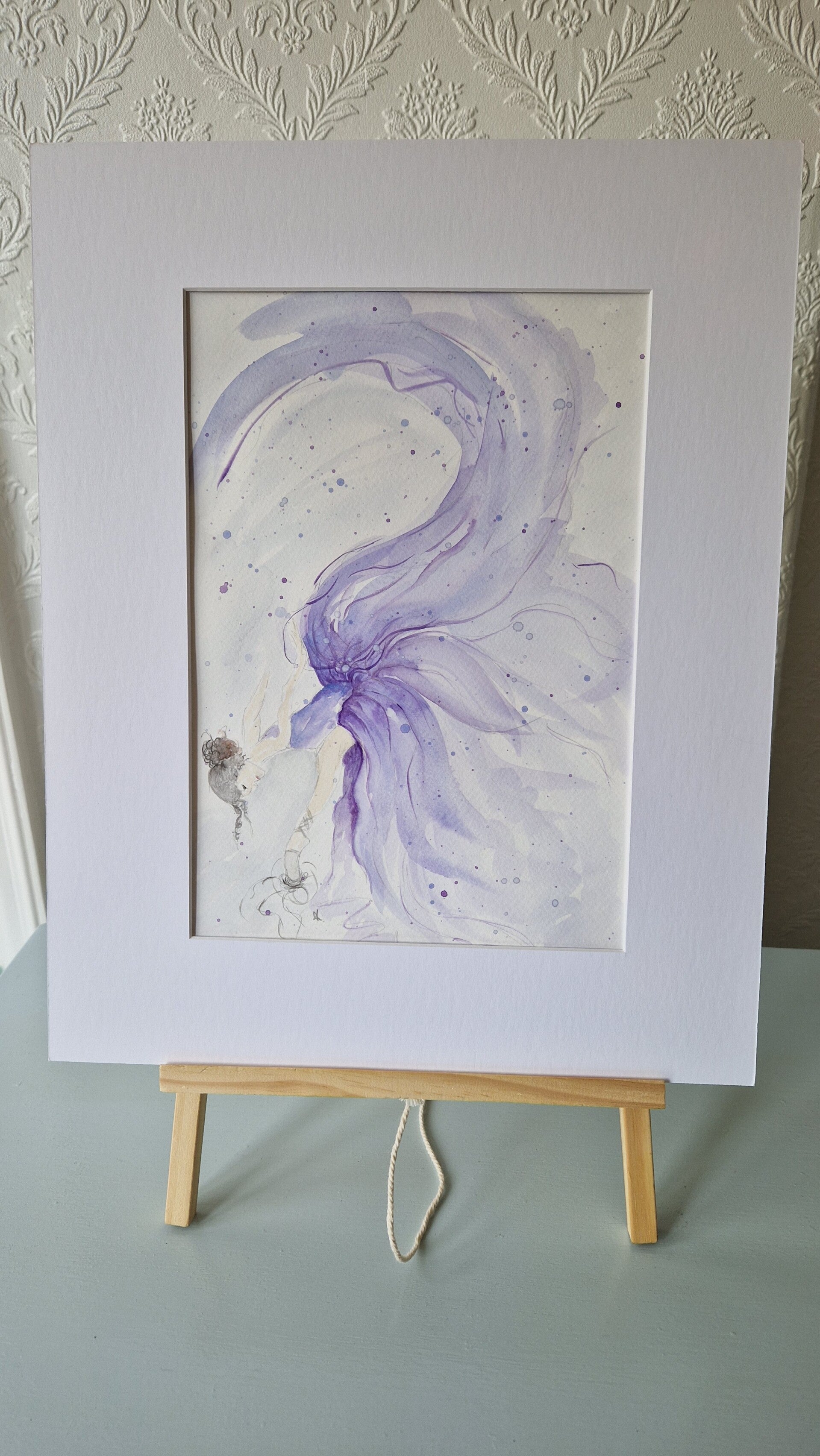 " Ballet in lavender "
