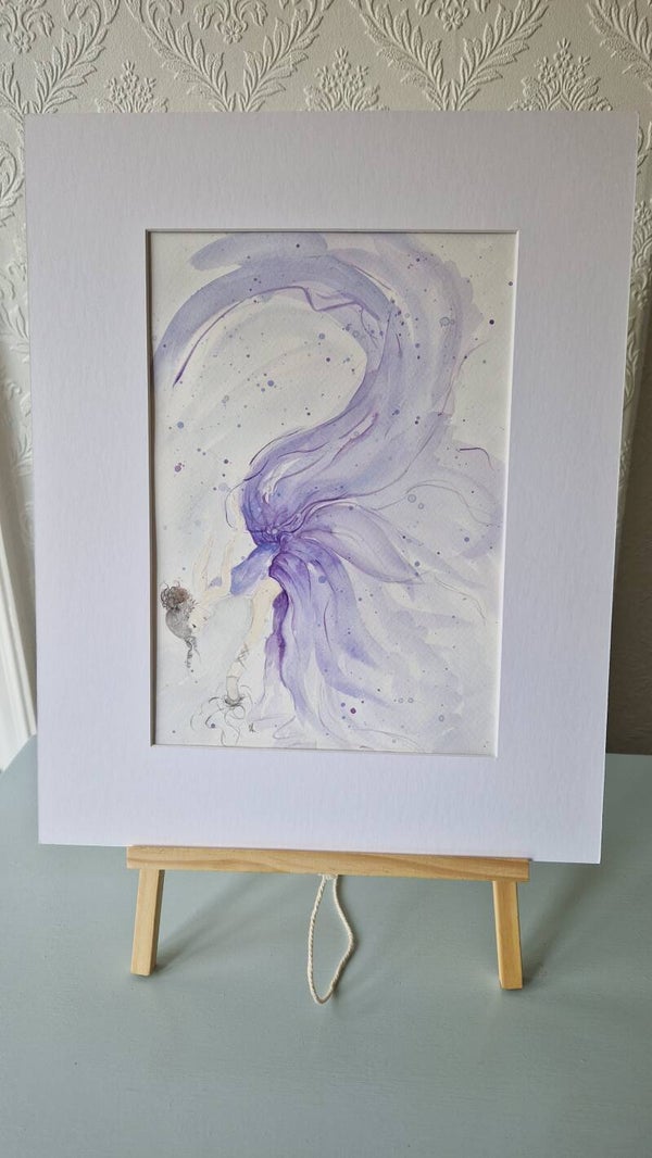 " Ballet in lavender "