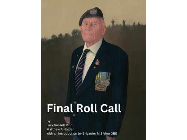 Final Roll Call book cover, a forensic military research guide co-authored by Matthew Holden and Jack Russell MBE.