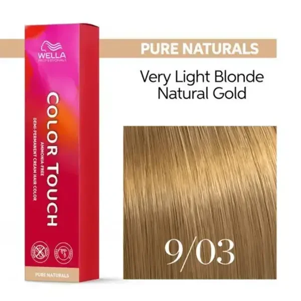 Color Touch 9/03 Very Light Blonde Natural Gold