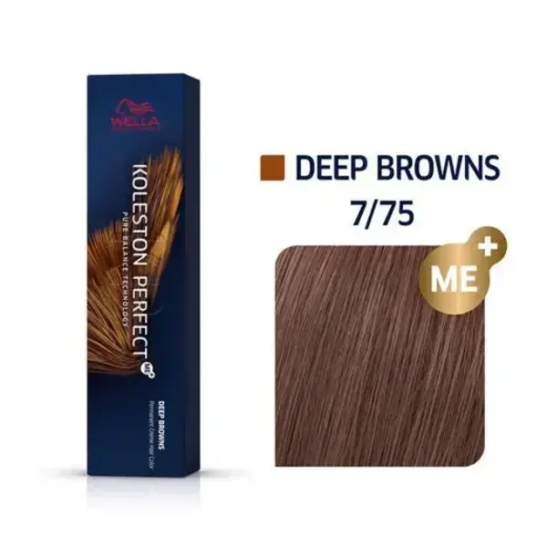 Wella Koleston Perfect 7/75 Medium Blonde Brown Mahogany